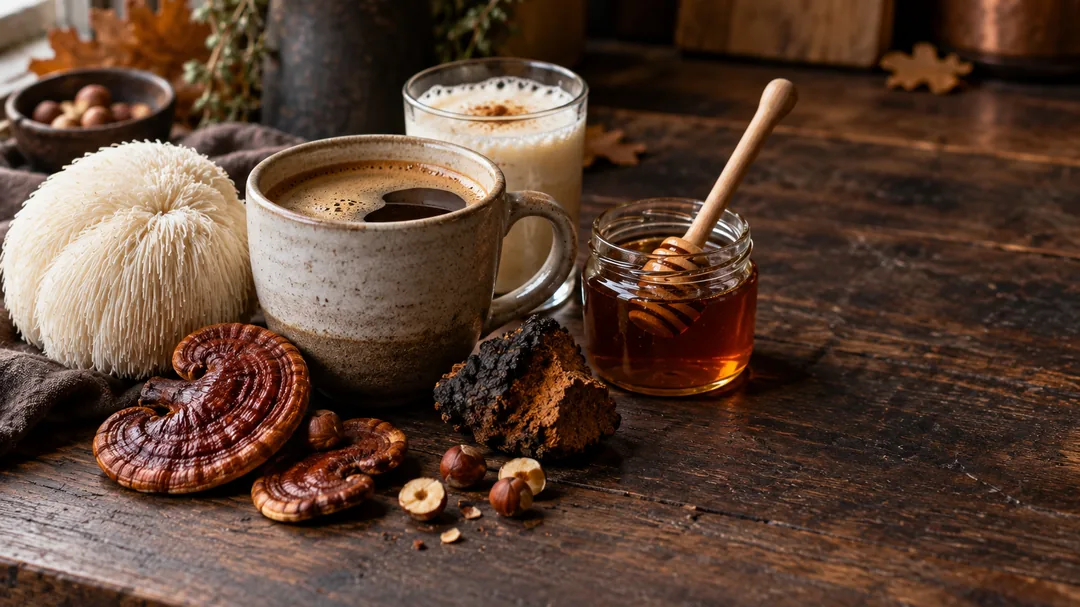 Café aux champignons : quand la gastronomie s'empare des adaptogènes