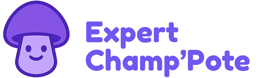 Logo champignon adaptogène club