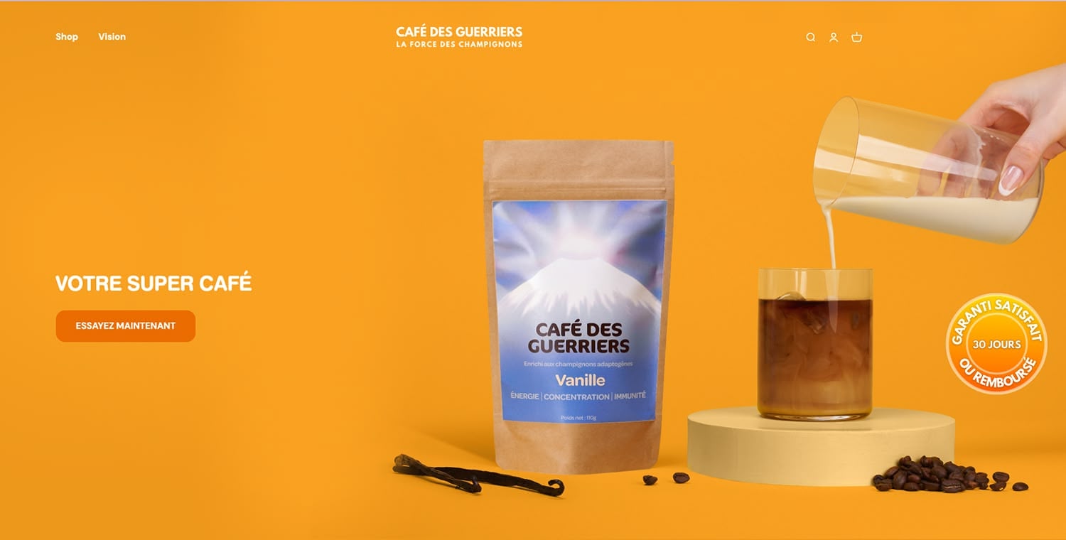 Avis Café des Guerriers : que valent leurs cafés aux champignons adaptogènes ?