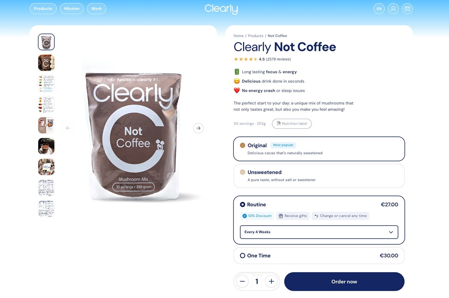 Avis Clearly Not Coffee : Faut-il tester cette boisson aux champignons adaptogènes ?