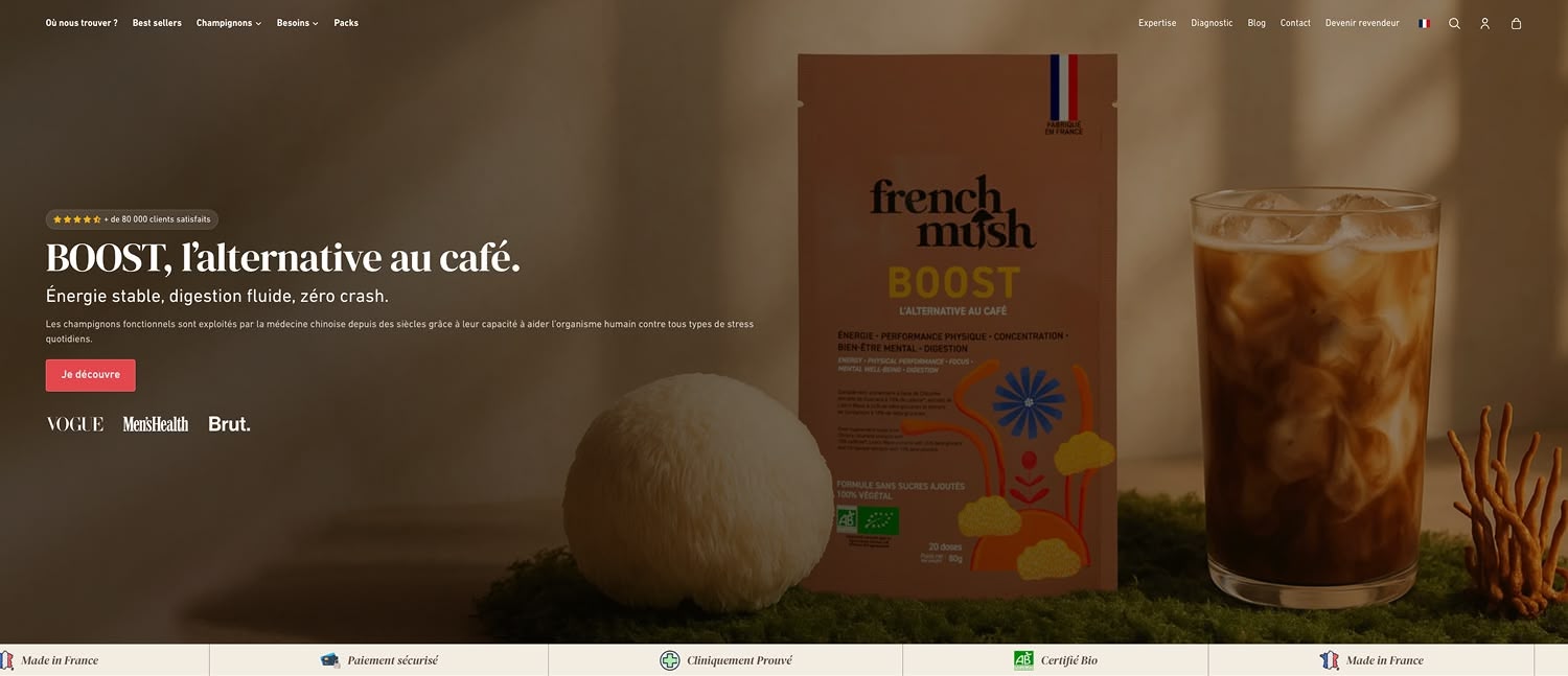 Avis French Mush : que vaut leur café aux champignons BOOST ? 🧐